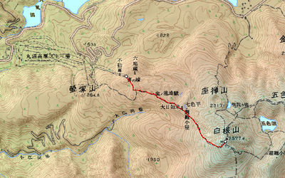 日光 白根山 写真