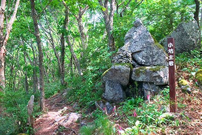 経ヶ岳 登山 写真