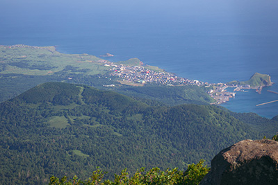 利尻山登山 写真