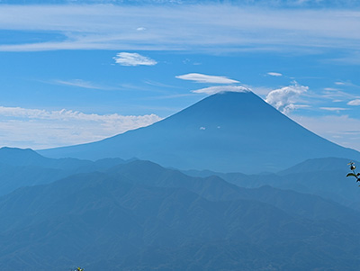 櫛形山 登山 写真