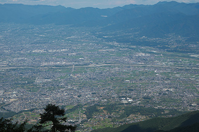 櫛形山 登山 写真